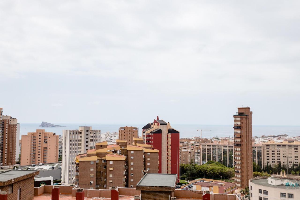 Modern Studio With See And City View Benidorm Kültér fotó