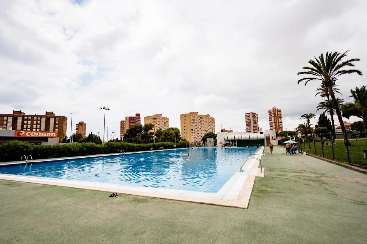 Modern Studio With See And City View Benidorm Kültér fotó
