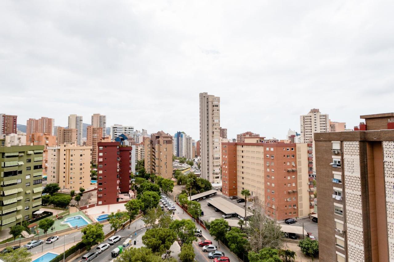 Modern Studio With See And City View Benidorm Kültér fotó